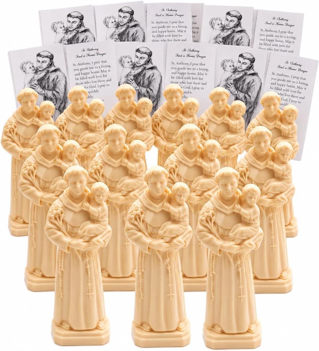 Westmon Works St Anthony Home Finder Kit front view devotional statue