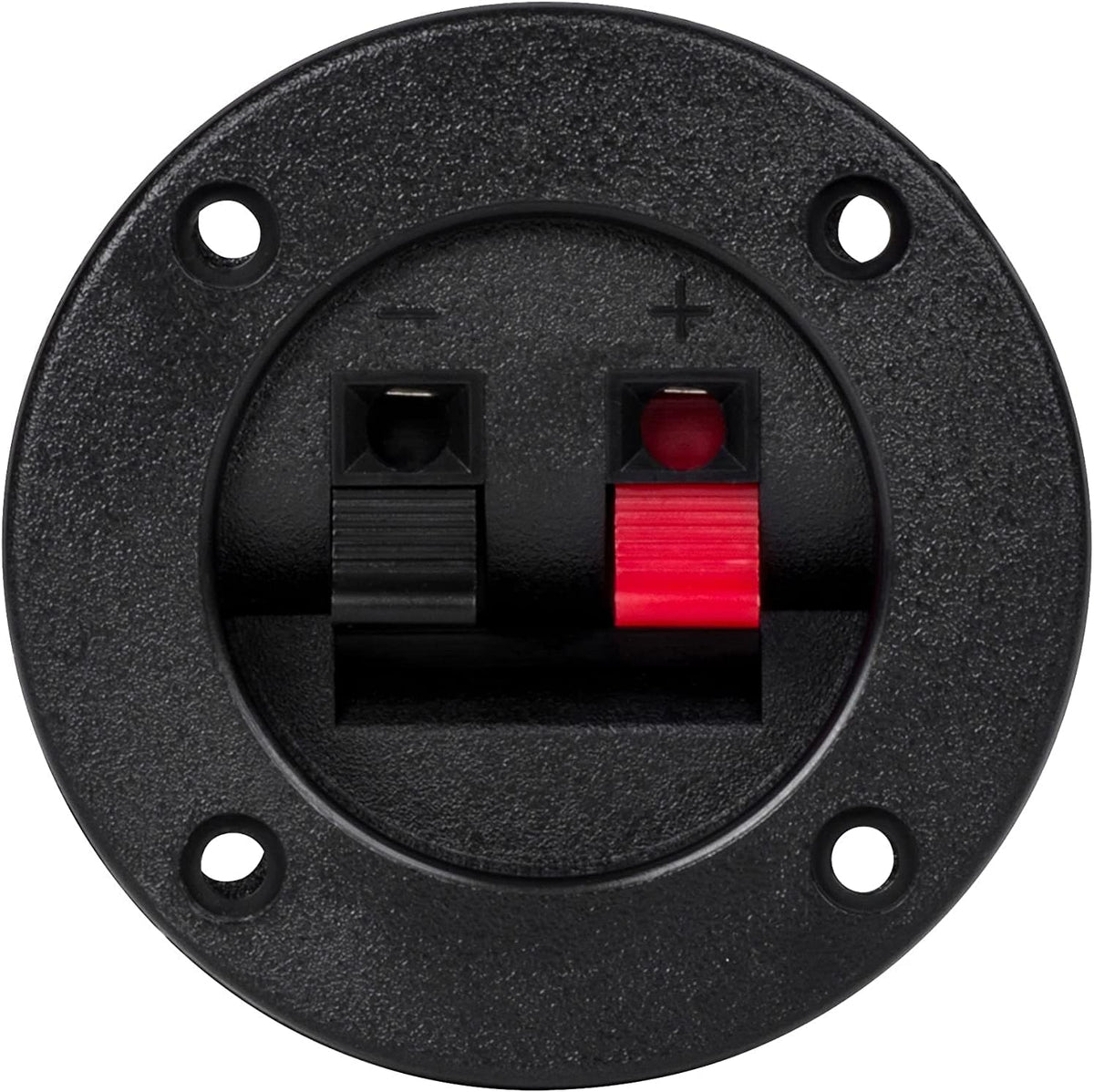 Parts Express round speaker terminal cup front view custom audio accessories