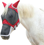 Gallopoff horse mask eye dart design for visibility