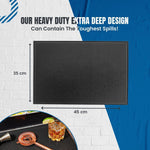 ProTensils non-slip coffee bar mat supporting glassware