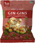 GIN GINS Original Ginger Chews - Natural Fresh Ginger Candy by The Ginger People - Individually Wrapped Healthy Candy - Original Flavor - Large 1 lb Bag (16oz) - Pack of 1 - Image 15