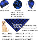 Premium adjustable blue dog bow tie accessory for pet birthday parties.