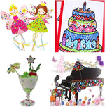 365pcs Round Jewels Stickers Gem Stickers Rhinestone for Crafts Sticker Gems Self Adhesive Bling Jewels, Multicolored - Image 9