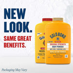 Gold Bond medicated body powder lifestyle application