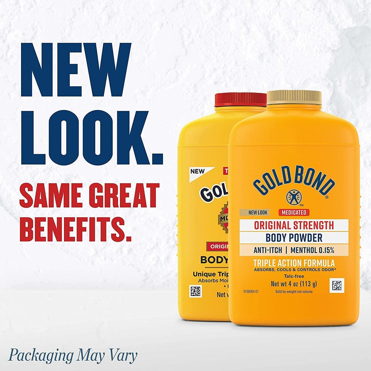 Gold Bond medicated body powder lifestyle application