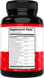 Dorado Nutrition 15 day gut cleanse supplement label details