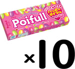 Meiji Poifull 53g Japanese candy packaging details