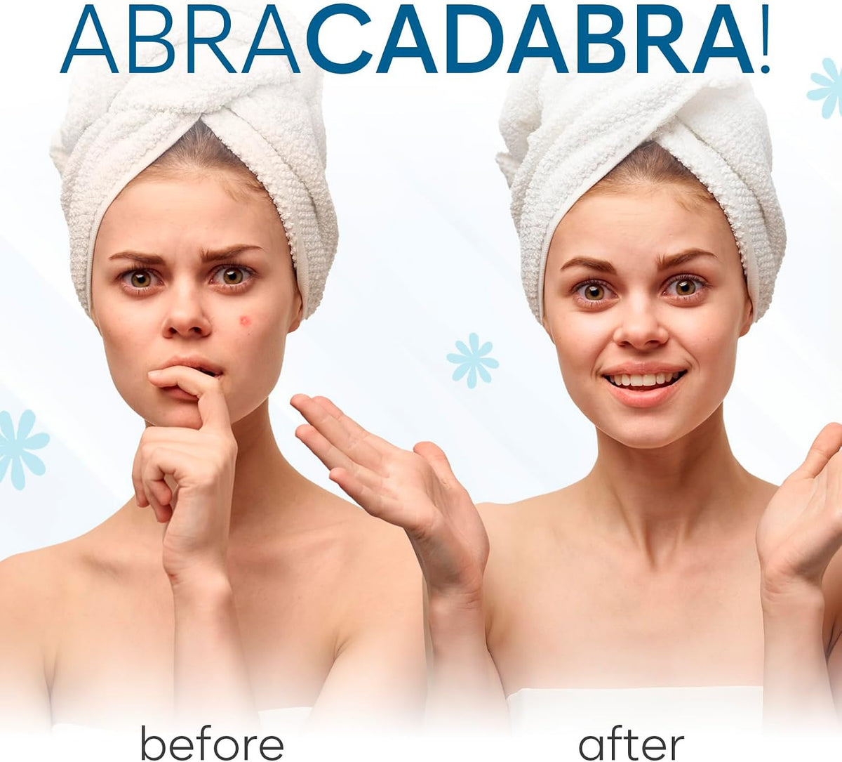 Bloomora small and large size zit bandages