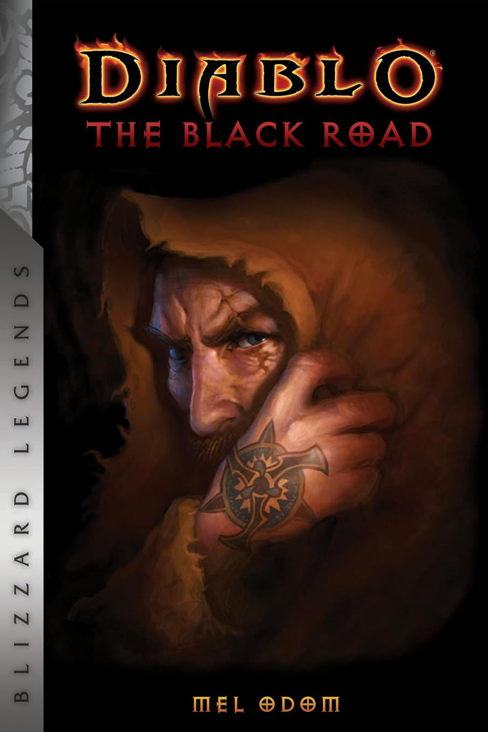 Mel Odom Diablo The Black Road paperback front view bestseller novel