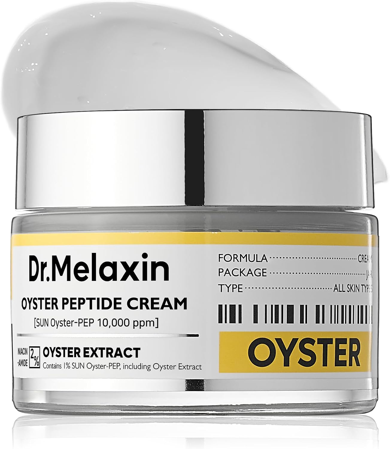 Dr.Melaxin Oyster Pep3 Renewal Cream front view packaging
