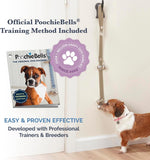 PoochieBells Espresso potty training tool for dogs