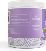 Fido's Grass-Fed Beef Bone Broth for Dogs 7oz with 94% Protein - Picky Eaters Human Grade Bone Broth Powder for Dogs - Made in USA - No Preservatives - Supports Joints + Gut Health - 60 Scoops - Image 9
