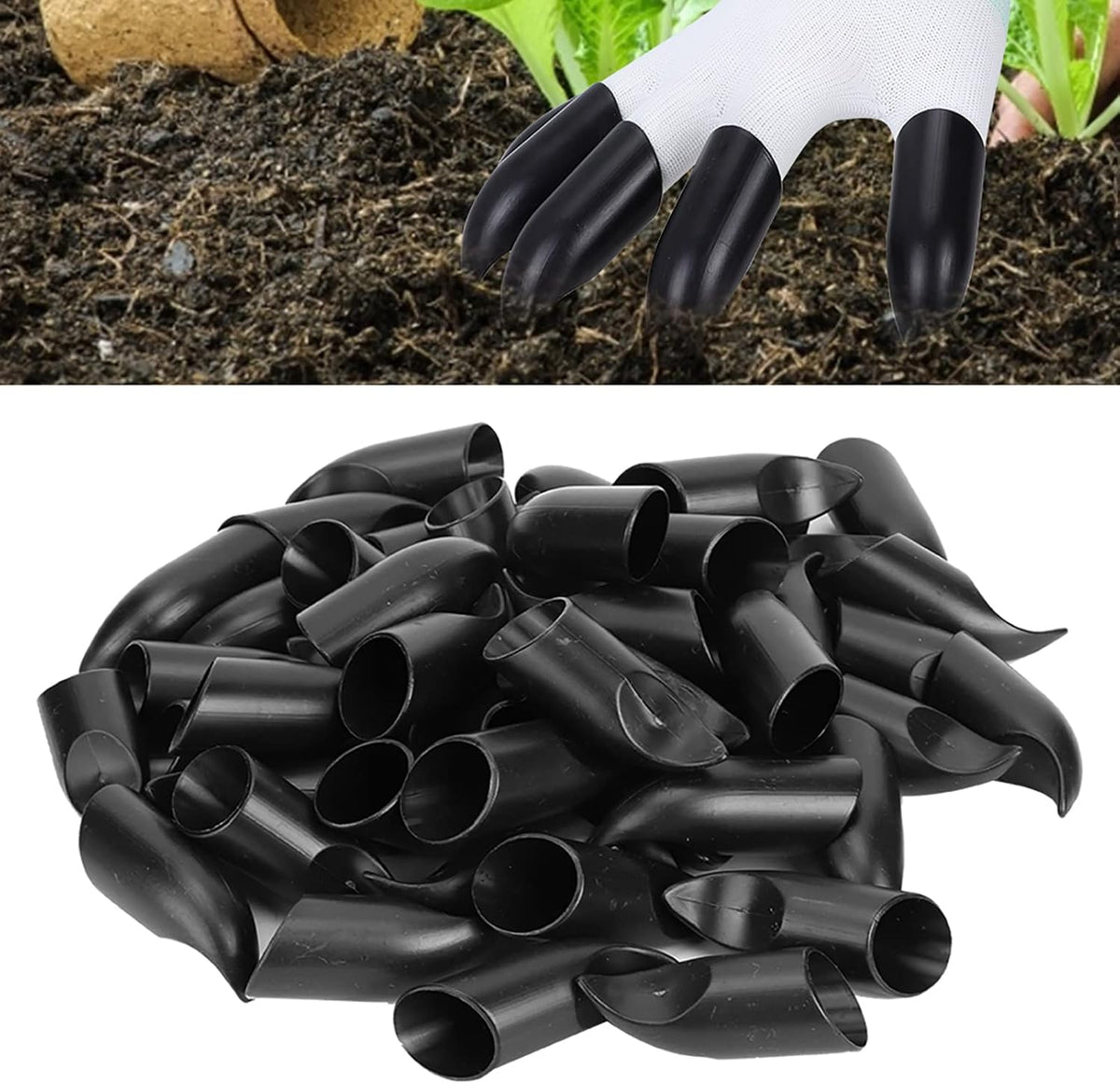 Topyond durable garden planting claws in use