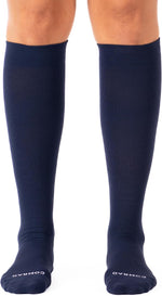 Comrad lightweight nursing support socks paired together