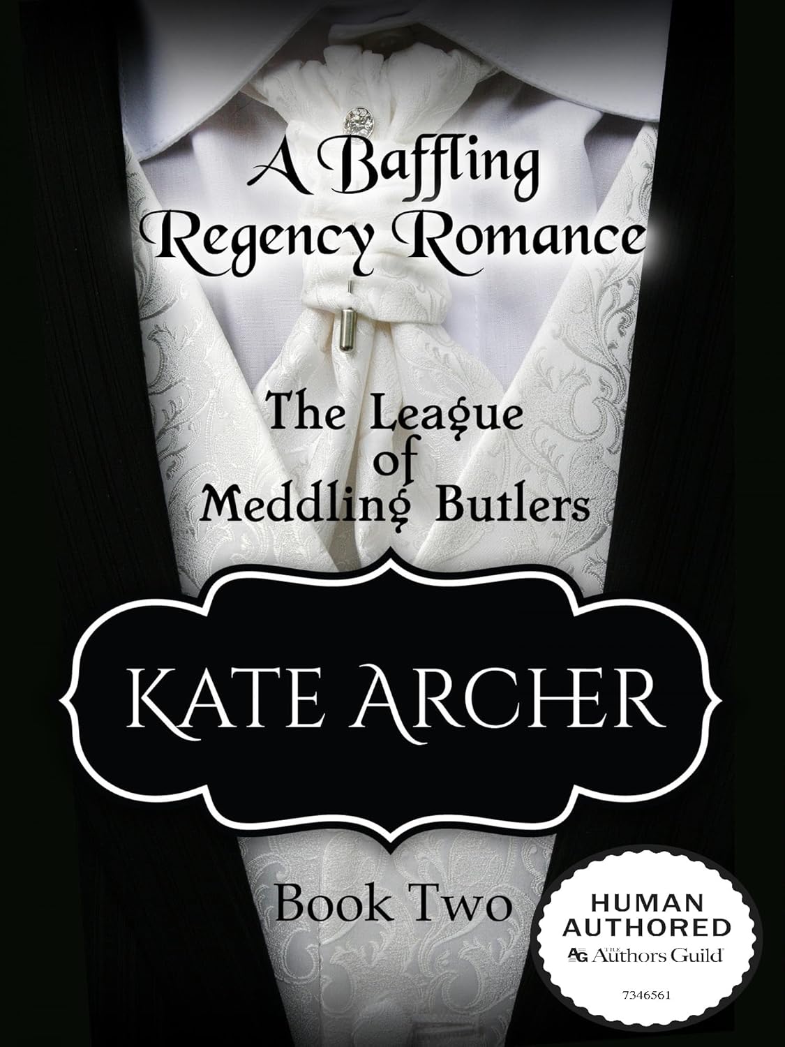 Kate Archer A Baffling Regency Romance front cover view historical fiction book