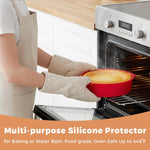 Springform Pan 9 Inch Spring Form Pan for Cheesecake with Protector | Leakproof Cheesecake Pan for Water Bath, Nonstick 9 Inch Springform Pan with 50 Parchment, Spring Cheese Cake Pans for Baking - Image 9