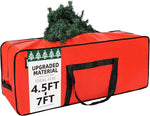 HOMEST Christmas tree storage bag in use during off season storage