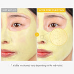 Authentic skincare mud mask packaging showcasing active ingredients like niacinamide and arbutin.