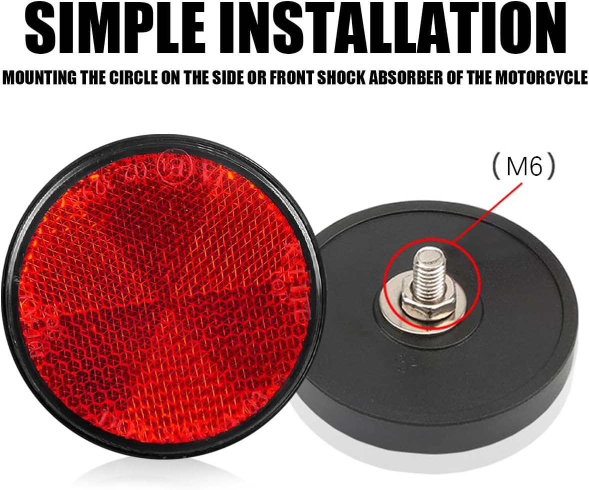 LKAHG trailer safety reflector in outdoor lighting conditions