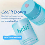 Belif Korean lip care product application demonstration