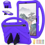 Kids Case for Samsung Galaxy Tab S10 Ultra/S9 Ultra/S8 Ultra Tablet 14.6 inch 2024/2023/2022, with Handle Stand Kids Friendly Slim Lightweight Soft EVA Foam Shockproof Kickstand Cover, Red - Image 15