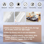 BEUYI storage pouches displaying smooth slider zipper mechanism