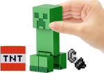 Mattel Minecraft action figure set with building pieces