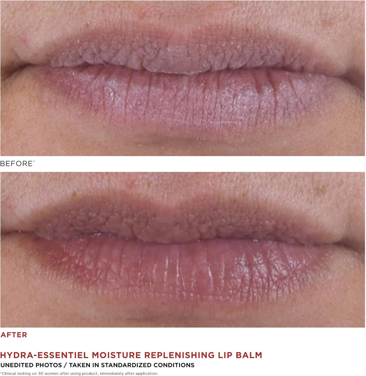 Clarins moisture replenishing lip treatment texture and finish