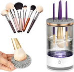 Aiwojiujiu electric makeup brush cleaner front view automatic cosmetic washing machine