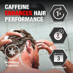 Alpecin hair care set back label and ingredients view