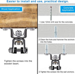 Dolibest stainless steel hanger hardware components layout
