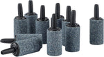 Pawfly non toxic mineral air stones showcasing the durable nozzles for secure aquarium tubing connection