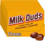 Premium imported American Milk Duds candy carton ready for sharing