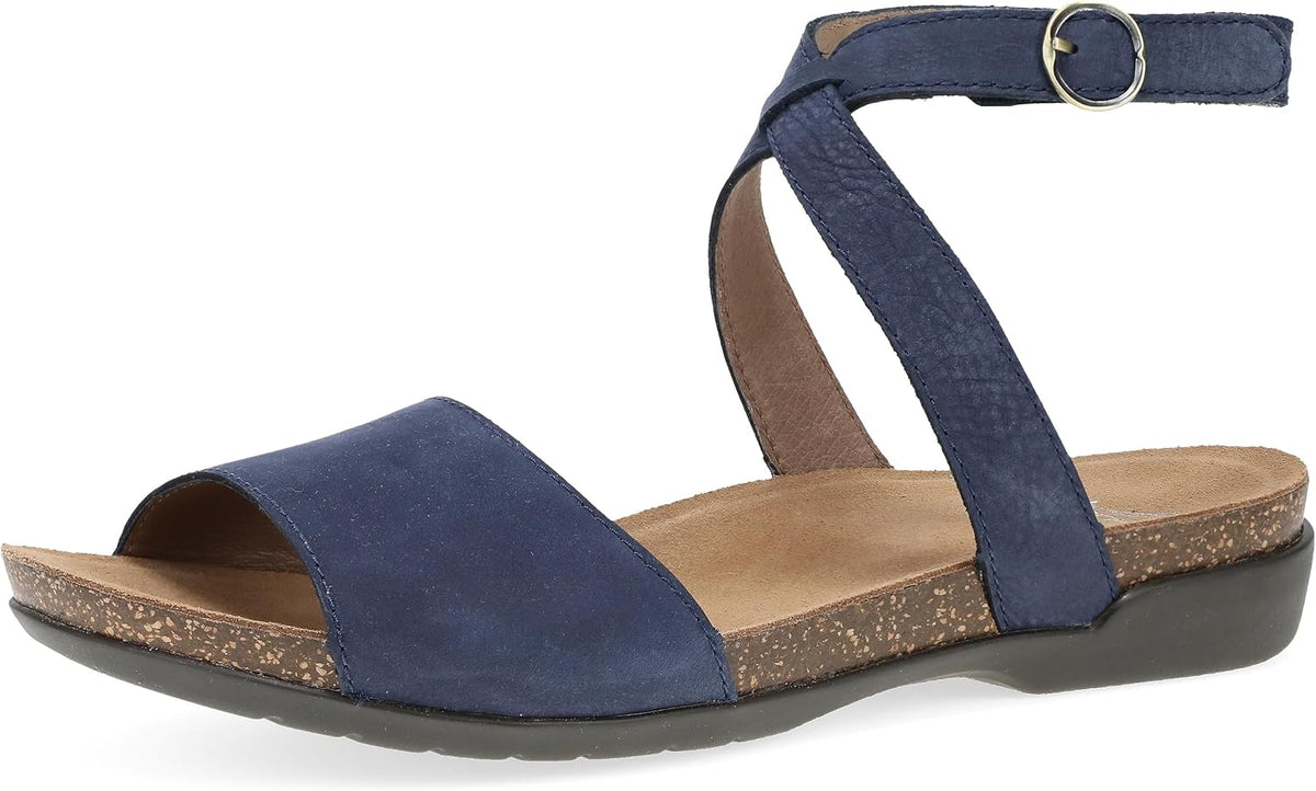 Dansko Rafferty lifestyle angle styled with summer wear