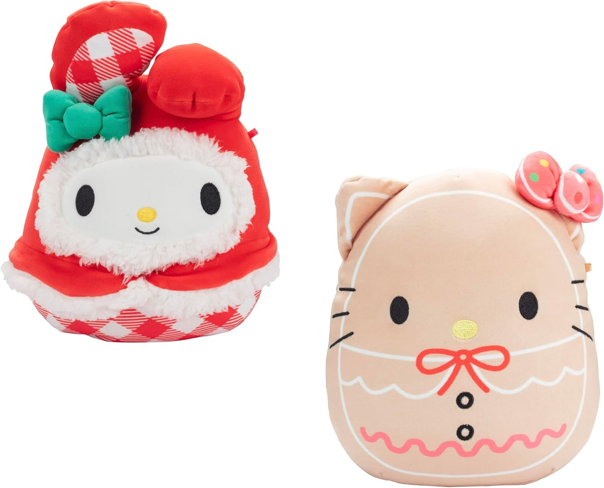 Squishmallows 8-Inch My Melody Hello Kitty Holiday Jazwares Plush | Soft Squishy Collectible Hello Kitty & Friends Sanrio Holiday Stuffed Animal Toy Gift for Kids, Boys & Girls - Image 9