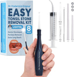 Dr. Frederick's Original Easy Tonsil Stone Remover Kit front view of 8 piece set