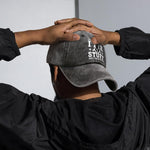 Jxubeuro vintage washed cap interior sweatband