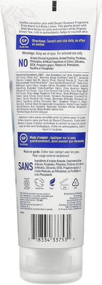 Desert Essence Fragrance Free lotion bottle 8 fluid ounces packaging