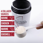 Rule 1 collagen supplement key ingredient breakdown infographic