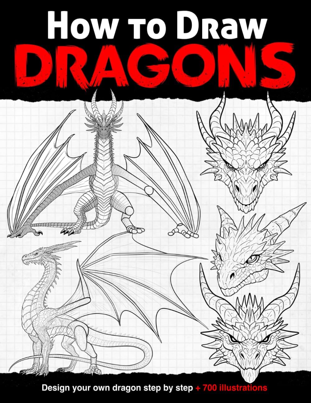 How to draw Dragons: Design your own dragon step by step (Anatomy for Artists) - Image 1