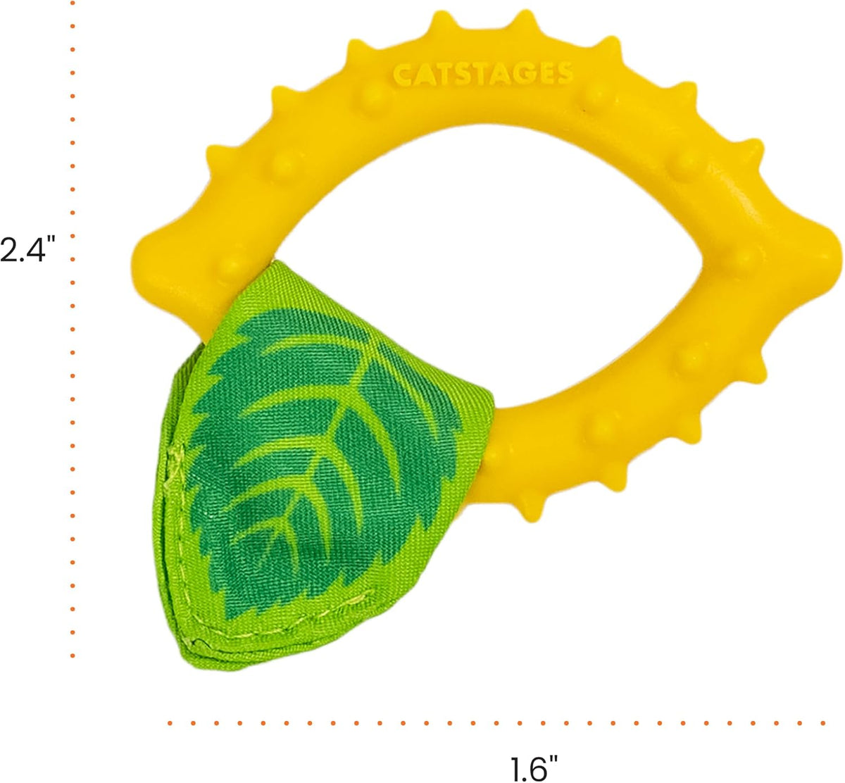 Catstages Dental Lemon Teether packaging display