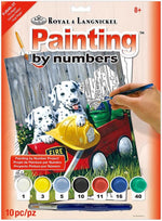 Practice sheet and instruction guide for painting kit