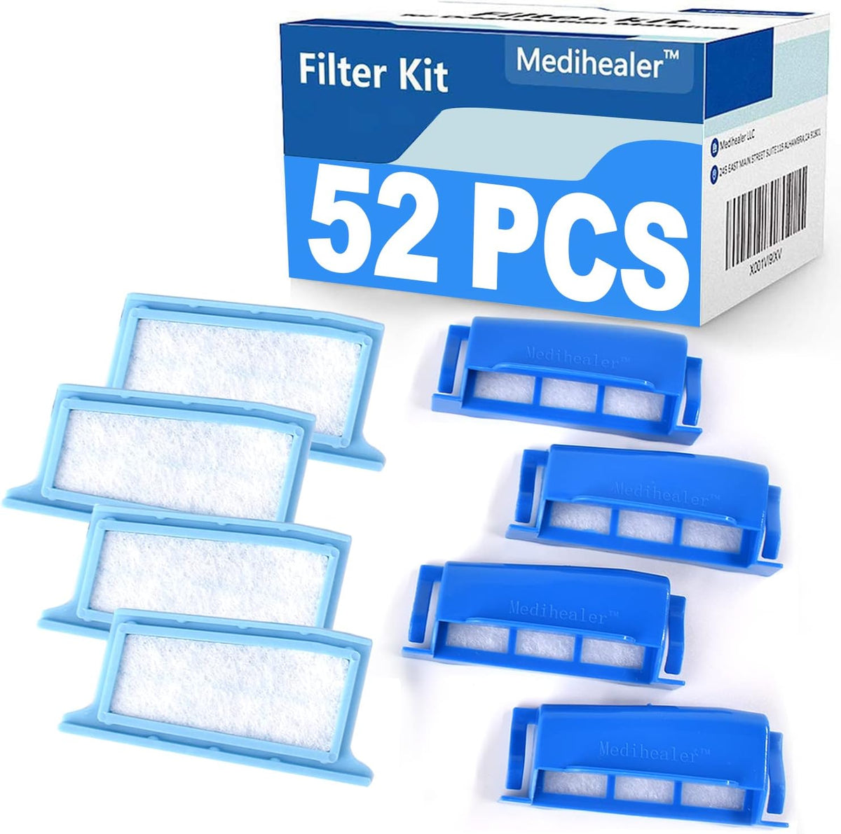 Medihealer CPAP filter kit front view