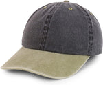 Trendy Apparel Shop Oversize XXL Pigment Dyed Washed Cotton Baseball Cap - Image 14