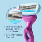 Schick Hydro Silk refill cartridges side profile
