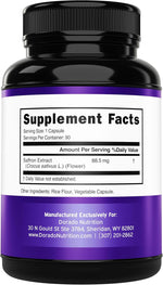 Dorado Nutrition Saffron Extract 88.5mg supplement bottle side view