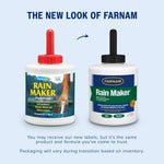 Imported horse hoof conditioner formula by Farnam designed for dry weather protection against cracks.