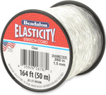 Beadalon Elasticity Stretch Cord Elastic Cord | Black | Latex-Free Rubber | 1.0 mm 5 m Spool for Bracelet Jewelry Making - Image 12