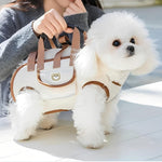 Gitekain small dog shoulder bag displaying breathable interior mesh panels