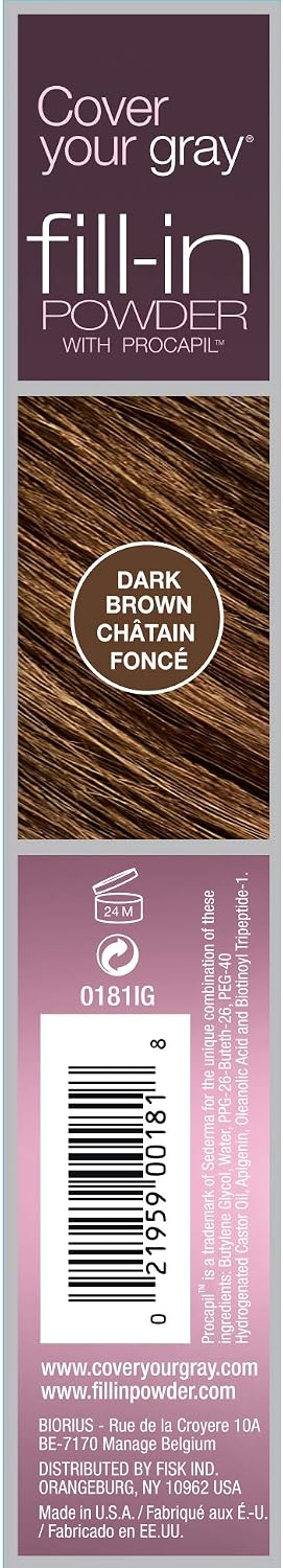 Cover Your Gray Fill In Powder - Dark Brown - Image 2